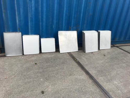 Aluminium professionele bakplaten / Oliebollen presentatie, Witgoed en Apparatuur, Grillplaten, Gebruikt, Ophalen