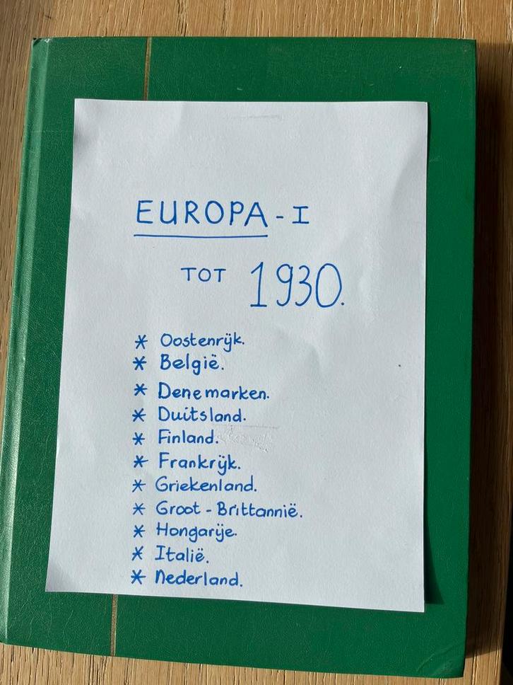 Ruim 1200 postzegels Europa vóór 1930, Postzegels en Munten, Postzegels | Volle albums en Verzamelingen, Buitenland, Ophalen of Verzenden