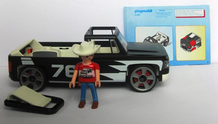 De Playmobil 4340 Meeneem Pick Up -  2010 Z.G.A.N, Kinderen en Baby's, Speelgoed | Playmobil, Zo goed als nieuw, Complete set