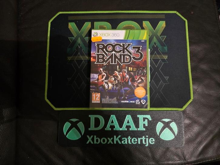 Rock band 3 / rockband 3 - Xbox 360, Spelcomputers en Games, Games | Xbox 360, Zo goed als nieuw, Muziek, 3 spelers of meer, Vanaf 3 jaar