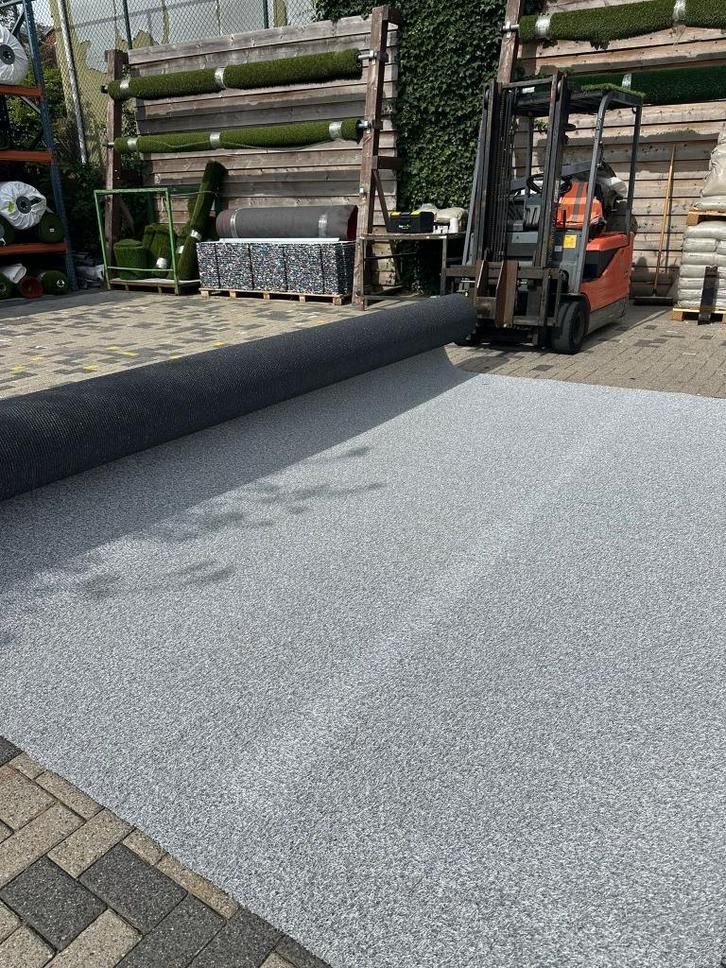OPVALLEND ZILVER KUNSTGRAS – Luxe look, direct op maat, Tuin en Terras, Gras en Kunstgras, Nieuw, Kunstgras, 20 m² of meer, Ophalen of Verzenden