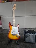 Squier Stratocaster + Fender versterker - Nieuwstaat!, Muziek en Instrumenten, Snaarinstrumenten | Gitaren | Elektrisch, Ophalen