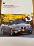 Brochure BMW E36 3 serie cabriolet 1998, Ophalen of Verzenden, Zo goed als nieuw, BMW