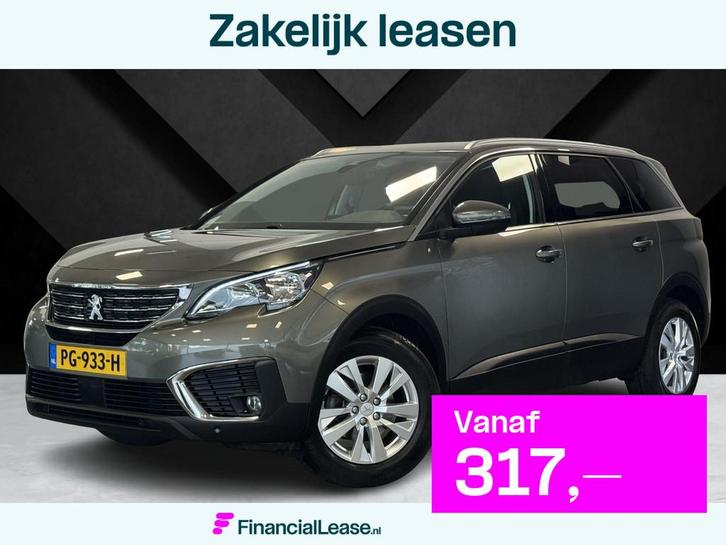 Peugeot 5008 Active Pack 1.2 Turbo 130pk | NAVI | CAMERA | C, Auto's, Peugeot, Bedrijf, Lease, Financial lease, ABS, Achteruitrijcamera