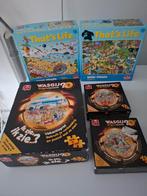 Puzzel Pakket Wasgij & That's Life, Ophalen, 500 t/m 1500 stukjes, Gebruikt, Legpuzzel