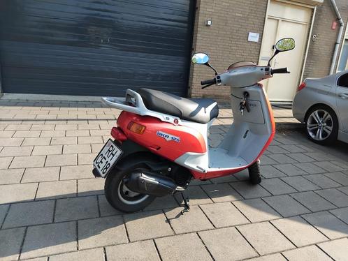 PIAGGIO SKIPPER 125CC duits, Fietsen en Brommers, Scooters | Piaggio, Zo goed als nieuw, Overige modellen, Maximaal 45 km/u, Tweetakt