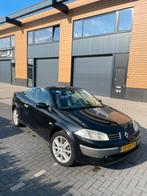 Renault Mégane 1.6 16V Cabrio Euro4 2003 Zwart, Auto's, Renault, Voorwielaandrijving, 1295 kg, 4 cilinders, Cabriolet