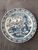 Delfts Blauw Bord - Jan Luyken 1649, Antiek en Kunst, Ophalen of Verzenden