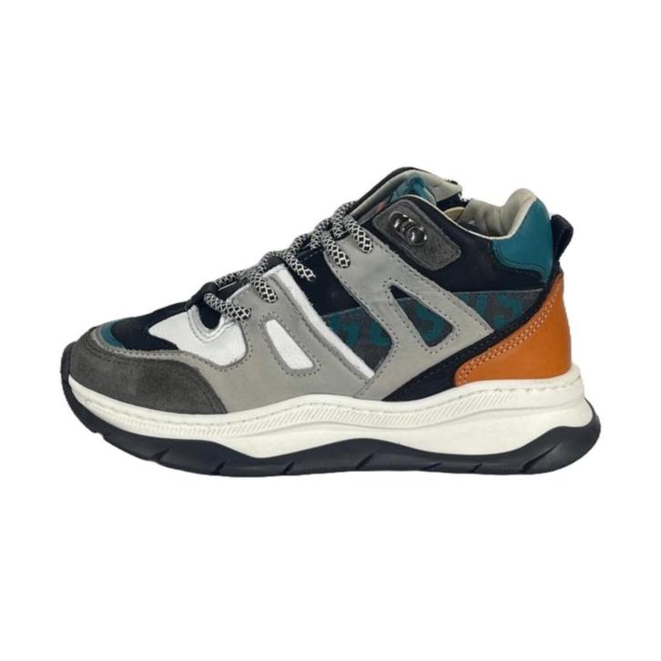 GIGA maat 36 lerensneaker/rits zwart/groen gratis verzenden, Kinderen en Baby's, Kinderkleding | Schoenen en Sokken, Nieuw, Schoenen