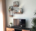 Set van 3 wandplanken, Huis en Inrichting, Kasten | Wandmeubels, Ophalen, Zo goed als nieuw, Minder dan 150 cm, Minder dan 100 cm