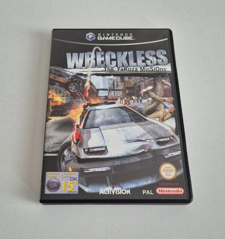 Wreckless: The Yakuza Missions Nintendo Gamecube Compleet, Spelcomputers en Games, Games | Nintendo GameCube, Gebruikt, Avontuur en Actie