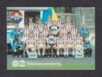 Voetbal Willem II Tilburg Elftalfoto Piet de Visser Sticker., Ophalen of Verzenden, 1980 tot heden, Ongelopen, Sport en Spel