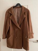 Wollen blazer / jas - bruin camel, Ophalen of Verzenden, Zo goed als nieuw, Maat 42/44 (L), Bruin