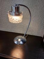 hollywood leuchten lamp, Huis en Inrichting, Gebruikt, Hollywood regency, Ophalen of Verzenden, Glas