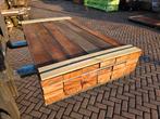 24 Hardhouten balken 5.0x15.0 cm - nr: HB61, Ophalen, Minder dan 180 cm, Balken, Hardhout
