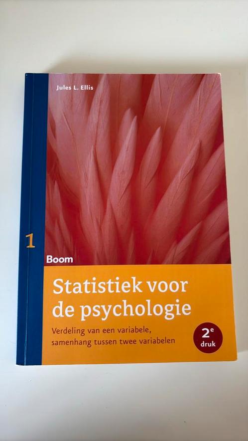 Statistiek voor de psychologie deel 1 tot en met 4, Boeken, Studieboeken en Cursussen, Zo goed als nieuw, WO, Beta, Ophalen of Verzenden