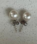 Ti Sento parel oorknoppen, Sieraden, Tassen en Uiterlijk, Oorbellen, Verzenden, Zo goed als nieuw, Zilver