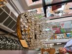 Hanglamp met Kristallen pegels, Antiek en Kunst, Antiek | Lampen, Ophalen