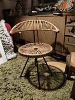 3004 Vintage  stoel Dirk van Sliedregt - Jonkers Noordwolde, Ophalen, Gebruikt, Zwart, Metaal