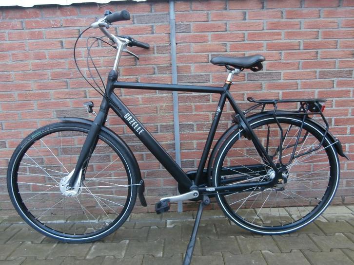 Zeer mooie Gazelle Esprit heren 61 cm. zwart mat, Fietsen en Brommers, Fietsen | Heren | Herenfietsen, Gebruikt, Gazelle, 61 tot 65 cm