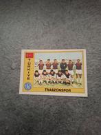 Panini sticker Euro Football 1976/77. Elftalfoto Trabzonspor, Verzenden, Zo goed als nieuw, Sticker