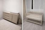 Born Lucky Babykamer - Ledikant, Matras, Commode, Plank, Ophalen, 50 tot 70 cm, 100 cm of meer, Zo goed als nieuw