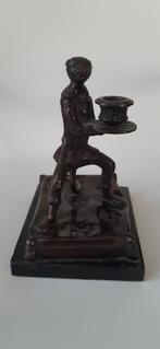 Bronzen aap met een rokje 19e eeuw, Antiek en Kunst, Antiek | Koper en Brons, Ophalen of Verzenden, Brons