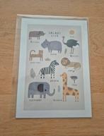 Poster merk H&M thema dieren, Ophalen of Verzenden, Nieuw, Wanddecoratie
