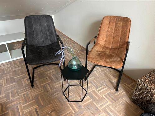 Eetkamerstoel(en), Huis en Inrichting, Stoelen, Zo goed als nieuw, Twee, Zwart, Ophalen