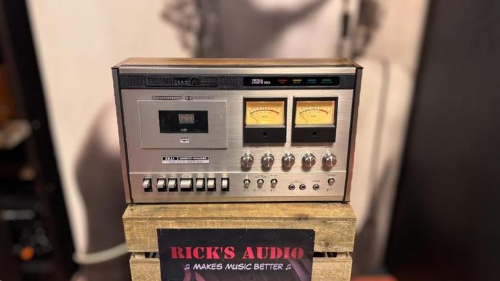 Akai GXC-510D • GARANTIE • GEREVISEERD • ZELDZAAM, Audio, Tv en Foto, Cassettedecks, Enkel, Akai, Tape counter, Ophalen of Verzenden