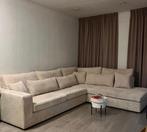 Seats and Sofas California 3-Terminal Hoekbank Ribcord Ivory, Huis en Inrichting, Banken | Bankstellen, Ophalen, 250 tot 300 cm