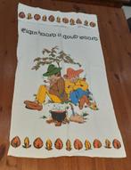 Voordoek overdoek handdoek Eigen haard is goud waard, Ophalen of Verzenden