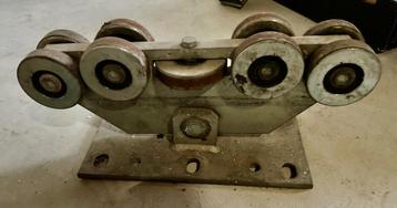 wielenset met 8 wielen voor vrijdragende rolpoort beschikbaar voor biedingen