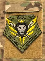Arm embleem ACC KLU Air Combat Commando, Verzenden, Luchtmacht, Nederland, Embleem of Badge