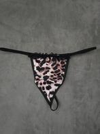 Panter String - Maat S, Verzenden, Bruin