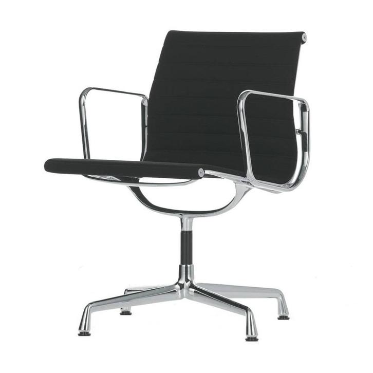 Vitra EA108 Netweave vergaderstoel (Nieuwste type), Huis en Inrichting, Bureaustoelen, Zo goed als nieuw, Bureaustoel, Zwart, Ophalen of Verzenden