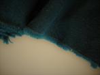 De Ploeg Ploegwool 45; petrol; 5x restant meubelstoffen, 200 cm of meer, Nieuw, Blauw, Ophalen of Verzenden
