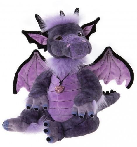 Charlie Bears Scorch draak dragon - 48cm - pluche, Verzamelen, Beren en Cherished Teddies, Verzenden, Nieuw, Stoffen beer, Overige merken