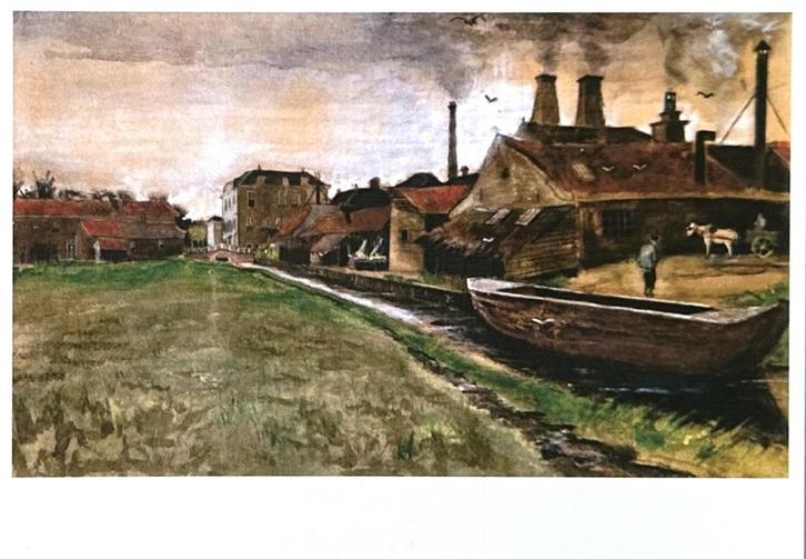 0289  DEN HAAG IN DE KUNST (4), Verzamelen, Ansichtkaarten | Themakaarten, Ongelopen, 1980 tot heden, Overige thema's, Verzenden