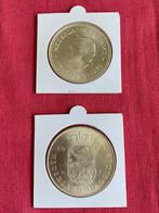 Serie met 2 x 10 Gulden Zilver uit 1970 & 1973 van Juliana, Postzegels en Munten, Verzenden, Nederland, Munten