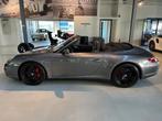 Porsche 911 3.8 Carrera 4 S Cabrio AUT 2007 Grijs, Auto's, Automaat, Zwart, Cabriolet, 4 stoelen