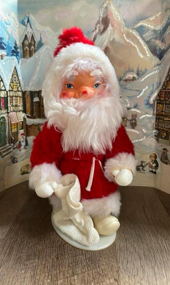 Vintage candy container kerstman jaren ‘60-‘70, Diversen, Kerst, Gebruikt, Ophalen of Verzenden