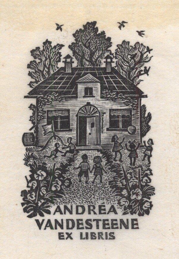 1694 Ex Libris Nederland : Thijs Mauve, 1953, Verzenden