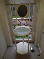 Brocante lampetstelhouder, Ophalen