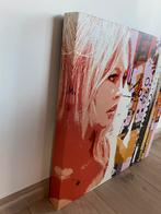 Canvas schilderij ‘Brigitte Bardot’ 50x50 cm, Antiek en Kunst, Ophalen