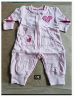 Roze boxpakje met rits en hartje Maat 62-68 h3, Zeeman, Meisje, Onbekend, Ophalen of Verzenden