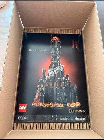 LEGO 10333 The Lord Of The Rings Barad Dur - nieuw beschikbaar voor biedingen