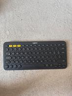 Logitech Bluetooth Toetsenbord, Computers en Software, Toetsenborden, Gebruikt, Multimediatoetsen, Ophalen of Verzenden, Draadloos