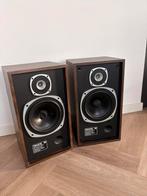 Tannoy Stratford Speakers - Vintage Britse Kwaliteit, Audio, Tv en Foto, Luidsprekers, Ophalen, Gebruikt, Front, Rear of Stereo speakers