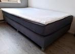 Mooi boxspring bed - 120 cm breed, Huis en Inrichting, Slaapkamer | Bedden, Ophalen, Gebruikt, Twijfelaar, 120 cm